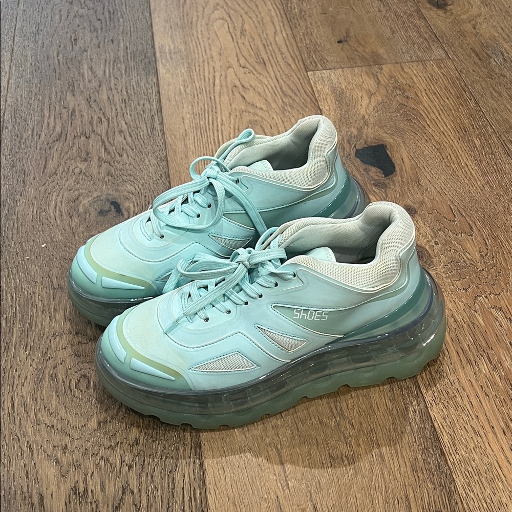 Eytys “Halo” Sneakers — Mint Green / Seafoam